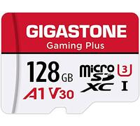 【Solo para Switch 1】Gigastone Tarjeta de Memoria MicroSDXC 128GB, Gaming Plus, para Nintendo-Switch 1, GoPro, Dash Cam, Cámara de Seguridad, 4K Video, UHS-I A1 U3 V30 C10, hasta 100MB/s, con adaptador