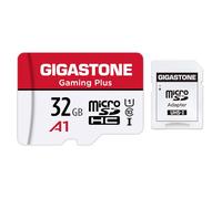 【Solo para Switch 1】GIGASTONE Tarjeta Micro SD 32GB, A1 Gaming Plus 90 MB/s, video Full HD, tarjeta de memoria C10 clase 10 Micro SDHC UHS-I, con adaptador de MicroSD a SD
