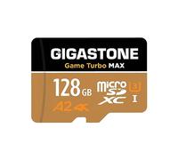 【Solo para Switch 1】 GIGASTONE Tarjeta Micro SD de 128 GB, Game Turbo MAX, hasta 160/120 MB/s, MicroSDXC para Nintendo-Switch 1, SteamDeck, Video 4K UHD, UHS-I【5 Años de Recuperación de Datos Gratis】