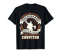 Solo pienso en chupitos alcohol alcohol Camiseta