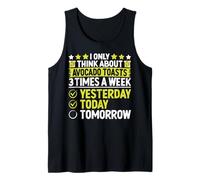Solo pienso en tostadas de aguacate 3 veces a la semana ayer T Camiseta sin Mangas