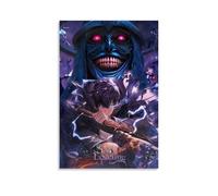 Solo Poster Leveling Vintage Anime Movie Classic Cover (3) para Dormitorio Arte de Pared Estético Lienzo Decoración Dormitorio 30 x 45 cm