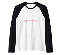 Solo Puedo complacer a una Persona al día Frase sarcástica Camiseta Manga Raglan