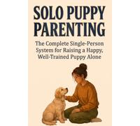 Solo Puppy Parenting: The Complete Single-Person System for Raising a Happy, Well-Trained Puppy Alone: Force-Free Crate Training, Workday Schedules, ... Network from Zero (The Compassionate Puppy)