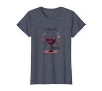 Solo Quiero Beber Vino y Salvar Animales Amante de Las Mascotas Camiseta, Mujer, Azul Jaspeado, 3XL