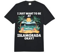 Solo Quiero Estar En Islamorada Okay Beach Comfort Colors Adult Heavyweight T-Shirt