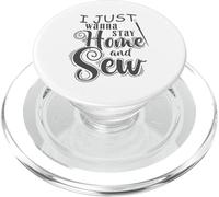 Solo Quiero quedarme en casa y Coser PopSockets PopGrip para MagSafe