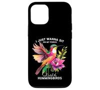 Solo quiero sentarme en el porche y ver a los colibríes Carcasa para iPhone 12/12 Pro