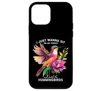 Solo quiero sentarme en el porche y ver a los colibríes Carcasa para iPhone 12 mini