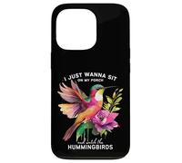 Solo quiero sentarme en el porche y ver a los colibríes Carcasa para iPhone 13 Pro