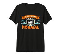 Solo Quiero ser Analista Normal de Datos de codificadores de Ciencias de la computación Camiseta Premium