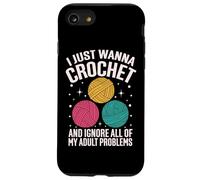 Solo quiero tejer e ignorar todos mis problemas de adultos Carcasa para iPhone SE (2020) / 7 / 8