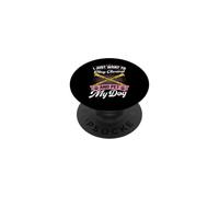 Solo Quiero Tocar el Clarinete y acariciar a mi Perro PopSockets PopGrip Adhesivo