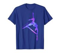 Solo Quiero Volar, Aerial Stars Silks Aerialist, Aerial Yoga Camiseta, Hombre, Azul Real, 3XL