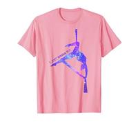 Solo Quiero Volar, Aerial Stars Silks Aerialist, Aerial Yoga Camiseta, Hombre, Rosado, 3XL
