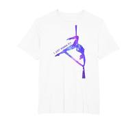 Solo Quiero Volar, Aerial Stars Silks Aerialist, Aerial Yoga Camiseta, Hombre Tallas Grandes, Blanco, 3X Alto