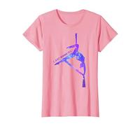Solo Quiero Volar, Aerial Stars Silks Aerialist, Aerial Yoga Camiseta, Mujer, Rosado, 3XL
