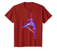 Solo Quiero Volar, Aerial Stars Silks Aerialist, Aerial Yoga Camiseta, Niños, Arándano, 3 años