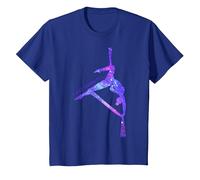 Solo Quiero Volar, Aerial Stars Silks Aerialist, Aerial Yoga Camiseta, Niños, Azul Real, 3 años