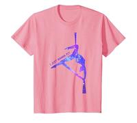 Solo Quiero Volar, Aerial Stars Silks Aerialist, Aerial Yoga Camiseta, Niños, Rosado, 3 años