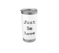 Solo sé Amor (en inglés) Vaso térmico de acero inoxidable de doble pared