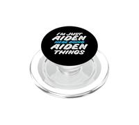 Solo Soy Aiden Aquí Haciendo Aiden Things Funny Name PopSockets PopGrip para MagSafe