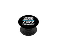 Solo Soy Luis Aquí Haciendo Luis Things Funny Name PopSockets PopGrip Adhesivo
