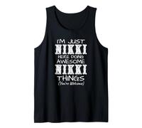 Solo Soy Nikki aquí Haciendo Cosas increíbles de Nikki Camiseta sin Mangas
