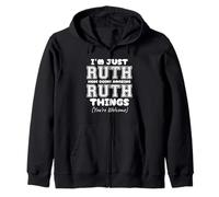 Solo soy Ruth aquí haciendo cosas increíbles de Ruth Sudadera con Capucha