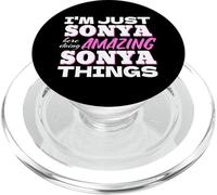 Solo Soy Sonya aquí Haciendo Cosas increíbles de Sonya PopSockets PopGrip para MagSafe