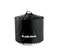 Solo Stove Cubierta Bonfire, Cubierta protectora, Accesorios para el Brasero Bonfire, Impermeable, poliéster recubierto de PVC con soportes interiores de aluminio, ⌀ 56 cm, altura 40,6 cm, Negro