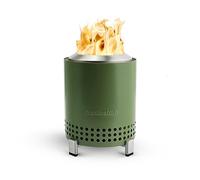 Solo Stove Mesa - Fogata de Mesa con Soporte, bajo Humo, para Exteriores, para Zonas urbanas y suburbios, alimentada con pellets o Madera, Acero Inoxidable, con Bolsa de Viaje, 17,5 x 13 cm, 635 g,