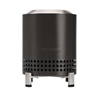 Solo Stove Mesa XL, Brasero de sobremesa | Minifogata de bajo Humo para Exteriores, Arde con pélet o Madera, Quema Segura, Acero Inoxidable, con Soporte, Bolsa de Viaje, 21,8 x 17,8 cm, 1kg, Gris