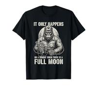 Solo Sucede Cuando Hay una Luna Llena de reparación de Coches Chicos Camiseta