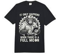 Solo Sucede Cuando Hay una Luna Llena de reparación de Coches Chicos Comfort Colors Adult Heavyweight T-Shirt