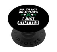 Sólo Tartamudeo - Conciencia De La Tartamudez PopSockets PopGrip Adhesivo