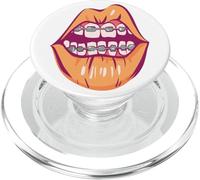 Solo Tengo aparatos ortopédicos Boca PopSockets PopGrip para MagSafe