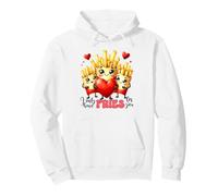 Solo Tengo Papas Fritas para ti Lindo Amante de Las Papas Fritas Sudadera con Capucha