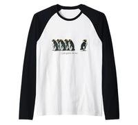 Solo Tengo Que ser yo Pingüinos Camiseta Manga Raglan