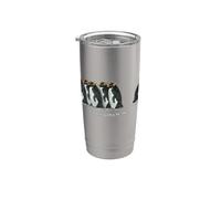 Solo tengo que ser yo Pingüinos Vaso térmico de acero inoxidable de doble pared