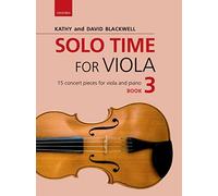 Solo Time for Viola – Libro 3: 15 piezas para viola y piano (Viola Time)