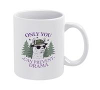 Sólo Tú Puedes Evitar El Drama Taza Cerámica Taza De Café Con Asa Tazas 330Ml Para Cacao Zumo Té