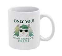 Sólo Tú Puedes Evitar El Drama Taza Cerámica Taza De Café Porcelana Tazas 330Ml Para Leche Capuchino Cacao