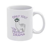 Sólo Tú Puedes Evitar El Drama Taza Cerámica Taza De Café Porcelana Tazas 330Ml Para Leche Zumo Café