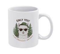 Sólo Tú Puedes Evitar El Drama Taza Con Asa Taza De Café Porcelana Tazas 330Ml Para Oficina Capuchino Café