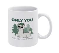 Sólo Tú Puedes Evitar El Drama Tazas Cerámica Taza De Café Con Asa Taza 330Ml Para Zumo Amigo Bebidas