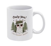 Sólo Tú Puedes Evitar El Drama Tazas Cerámica Taza De Café Porcelana Taza 330Ml Para Café Zumo Bebidas