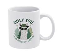 Sólo Tú Puedes Evitar El Drama Tazas Con Asa Taza De Café Porcelana Taza 330Ml Para Hogar Café Té