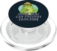 Solo tú Puedes Evitar Fascismo Rana Ilustración Ranas PopSockets PopGrip para MagSafe