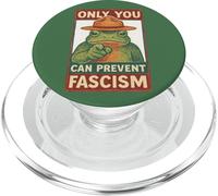 Solo tú Puedes Evitar Fascismo Rana Ilustración Ranas PopSockets PopGrip para MagSafe